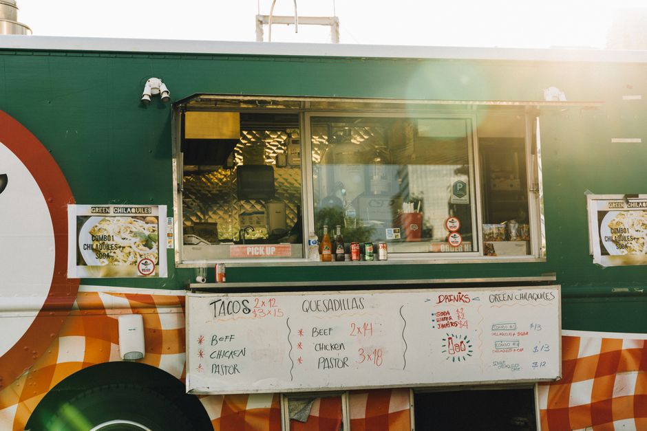 Our taco truck parked and ready to serve in Logan Heights
